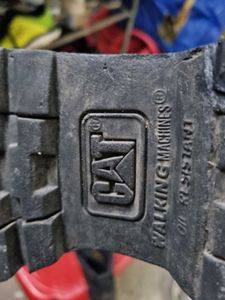 Authentic  CAT Steel Toe Work Boots heal is m