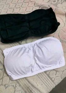 Comfortable Black &amp; White Tube Bras