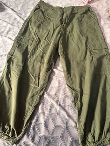 Olive Green Cargo Pants