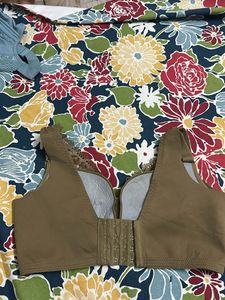 Comfortable Olive Green Bra