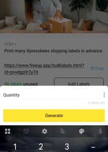 30 Shipping Bags And  Labels