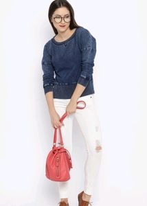 VERO MODA RIPPED JEANS