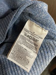 GAP Marled Roll Crew Neck Sweater