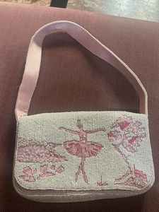 Beaded Ballet Dancer Clutch