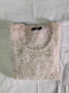 Cozy Pink Textured Sweater