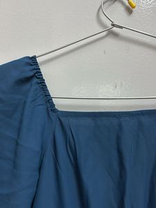 Elegant Teal Midi Dress