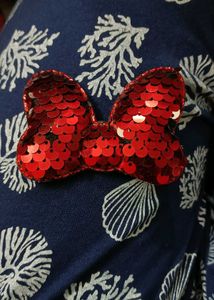 Cute Red Butterfly Hair Clip sparkling 🧿✨