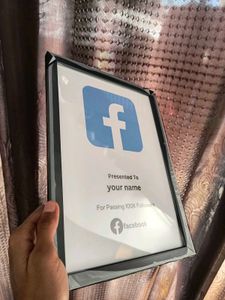 Facebook Customisable Frame Premium Quality