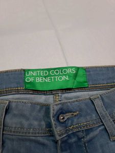 Benetton Denim Jeans - Classic Wash