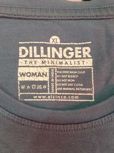 DILLINGER Sea Green Oversized Tshirt