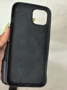 Black Iphone 13 Cover With Bagpack Back