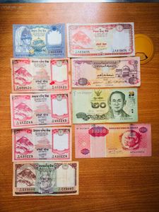 Foreign Currency Collection Full Set