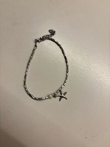 Starfish bracelet with Pearl Accent