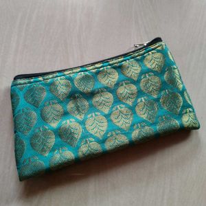 Ethnic Silk Pouch