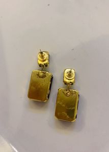 New Combo of  Black Gemstone Earrings and Rin