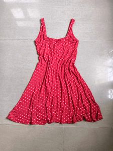 Cute Red Polka Dot Dress