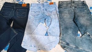 Branded Boy's Denim Jeans Combo (3 Pieces)