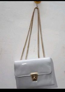 Grey  Bag