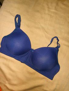 Comfortable Blue Padded Bra