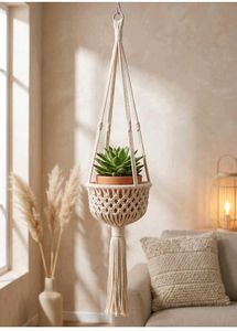 Boho Macrame Plant Hanger