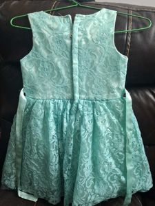 Cute Blue Lace Dress