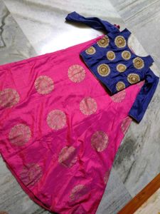 crop top and lehanga set