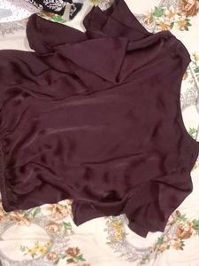 Elegant Burgundy Top