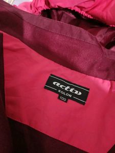 Bright Pink Hooded Jacket