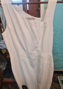 Formal fitted Off-white dress by MARC NEW YORK
