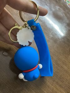 Cute Rubber Doraemon Key Chain