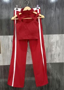 Sexy Dark Red Coord Set