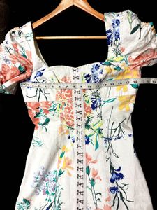 Charming Floral Mini Dress