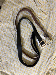 Combo Of Black N Brown Belt