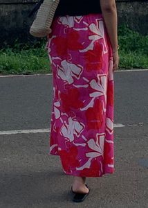 Boho Floral Maxi Skirt