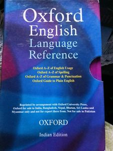Oxford English Language Reference Book