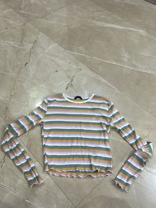 Striped Long Sleeve Tee