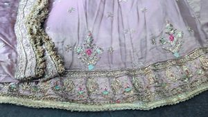 dabka Embroidered Lehenga Choli Set
