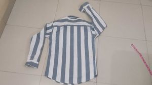 Men's Striped Casual Shirt
