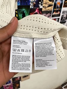 Cream H&amp;M Knit Polo Shirt