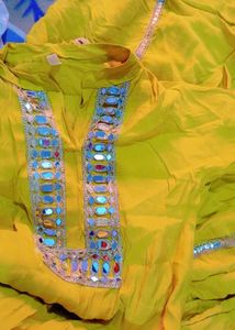 Elegant Yellow Salwar Suit