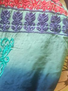 Embellished Ombre Kurti for Women