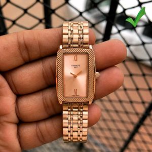 Tissot Two-Tone Rectangle Watch