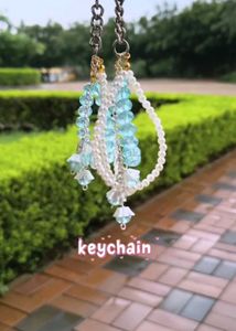 Cute Beaded Keychain