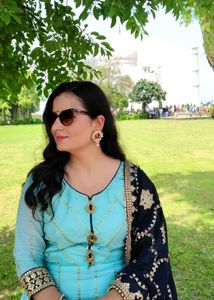 Beautiful Sky Blue Kurta Set