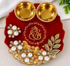 Custom  Resin pooja thali and photo frame