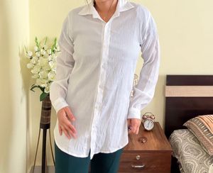 White Long Sleeve Shirt