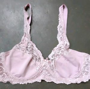 Pink Lace Bra