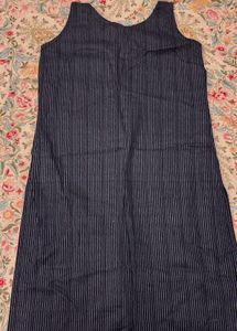 Striped Sleeveless kurta