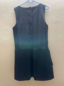 Sleek Black &amp; Grey Sheath Dress