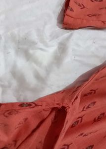 Coral Printed Kurti